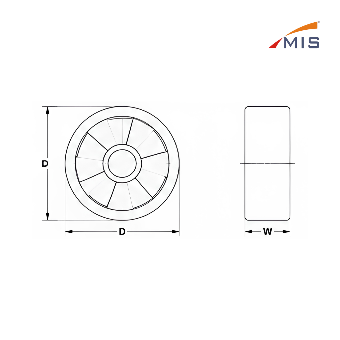 PP FAN WHEEL