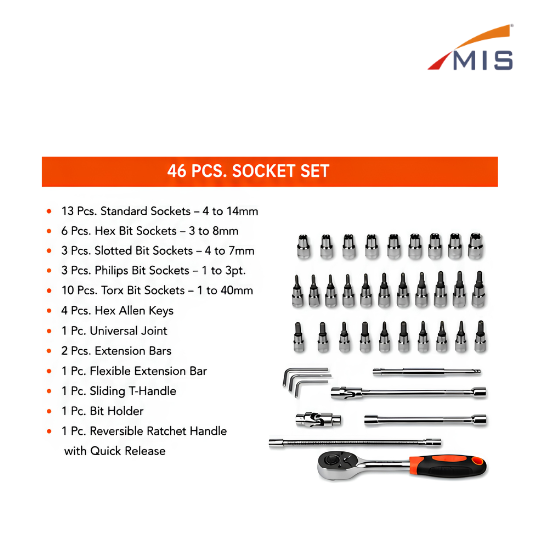 SOCKET SETS (PROFESSIONAL QUALITY)