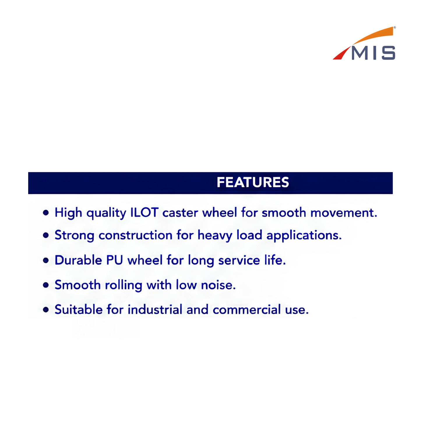 ILOT CASTER WHEEL (Movable)