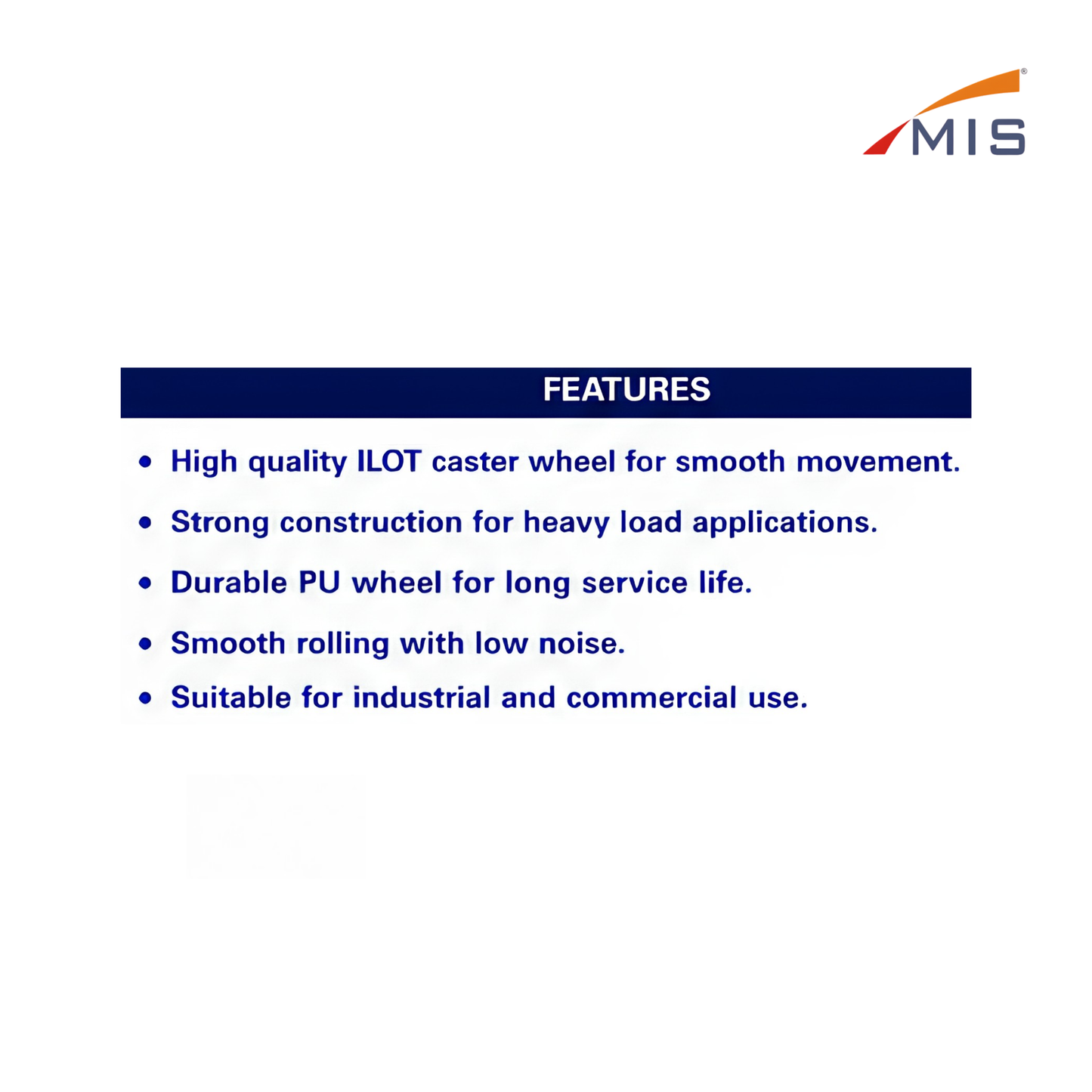 ILOT CASTER WHEEL (Fix)