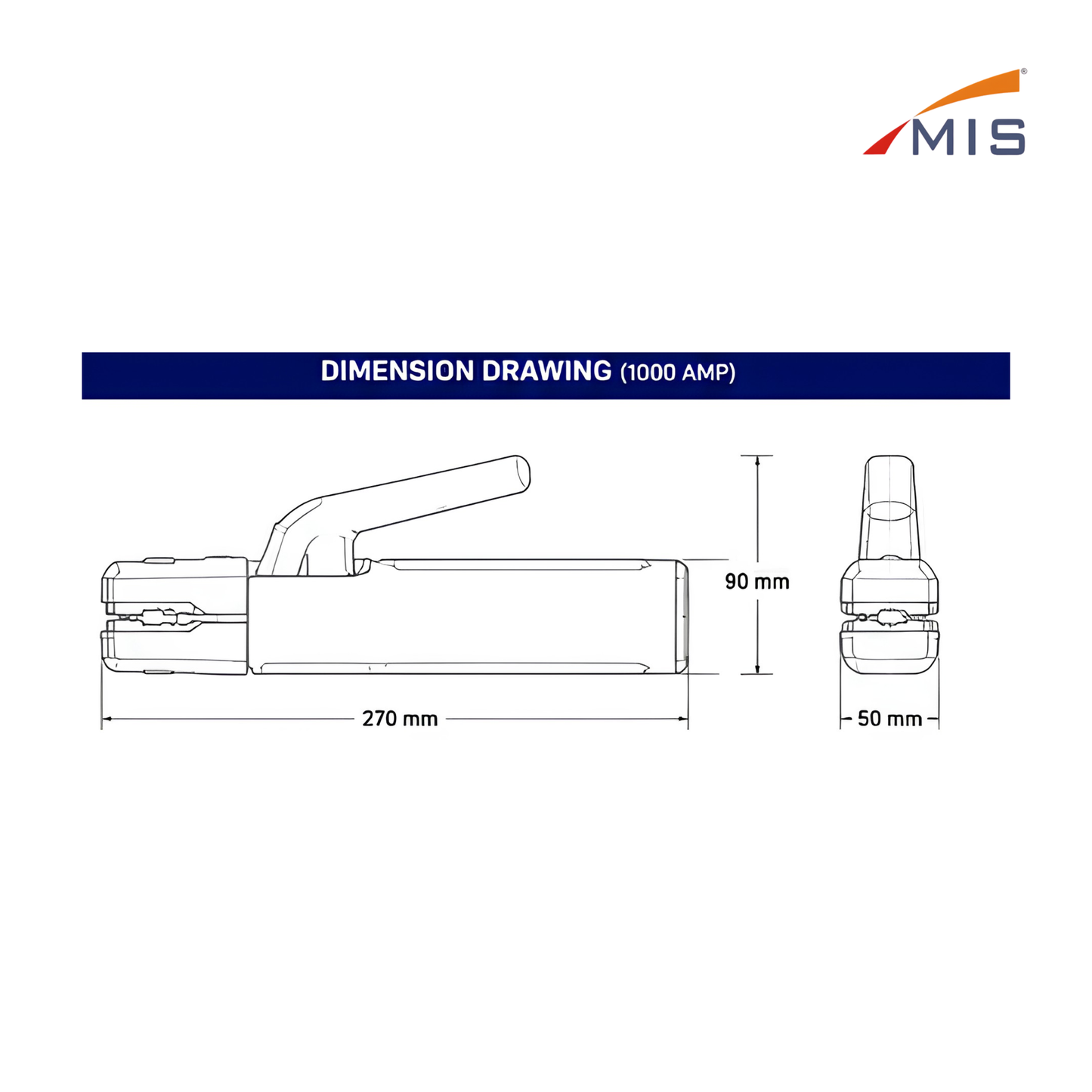 WELDING HOLDER (1000 AMP)