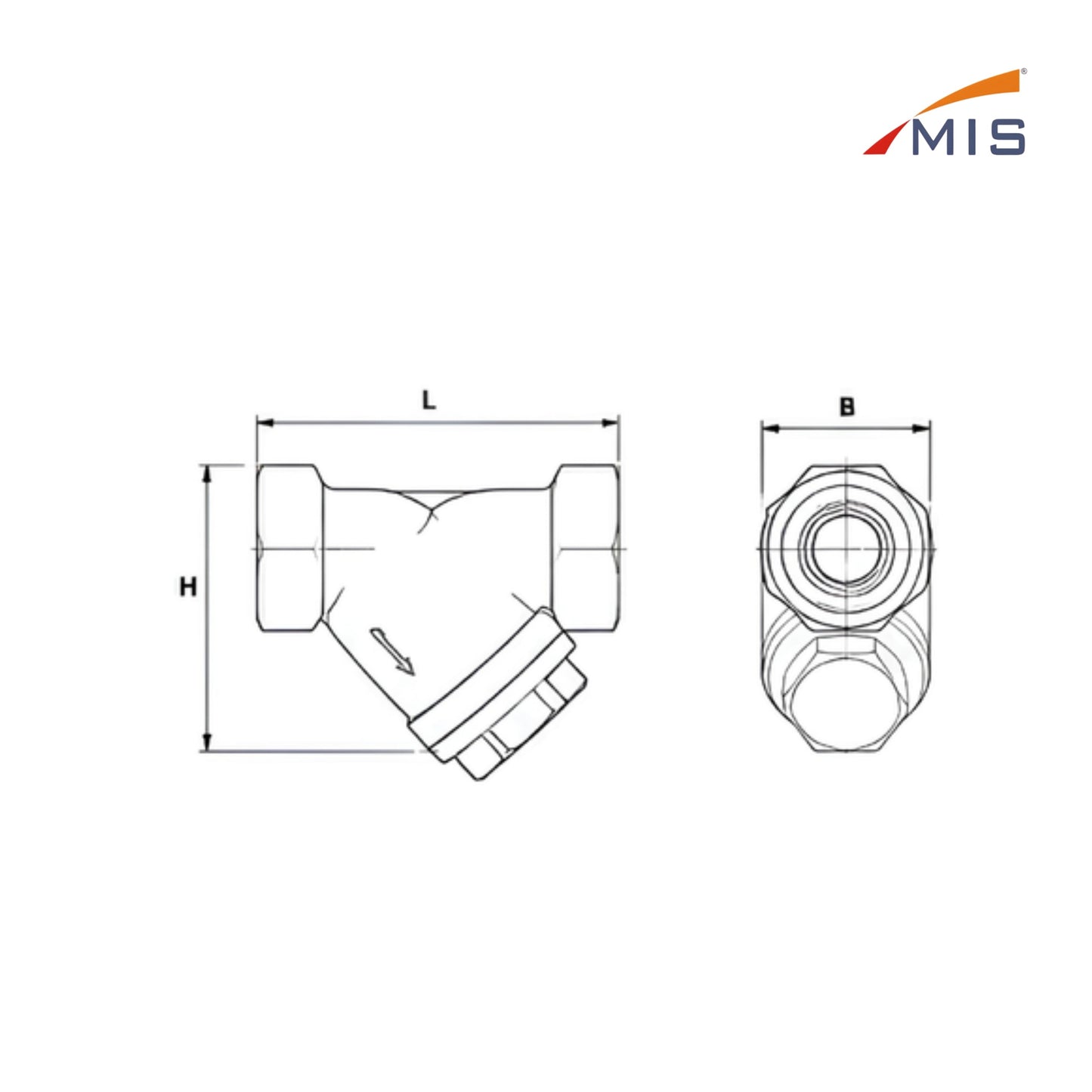 SS Y TYPE STRAINER