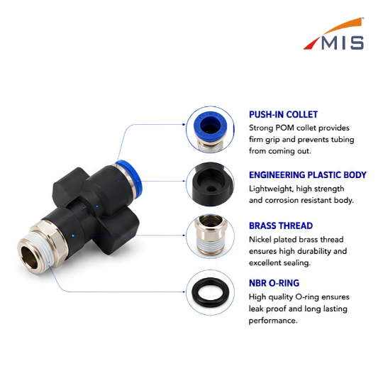 MALE "Y" CONNECTOR SPX (PWT)