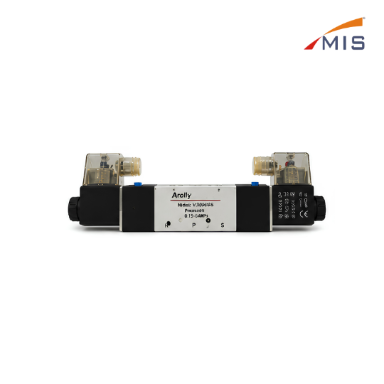 5/3 DOUBLE SOLENOID VALVE WITH AC220V COIL