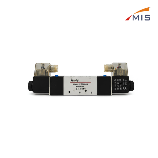 5/3 DOUBLE SOLENOID VALVE WITH AC220V COIL