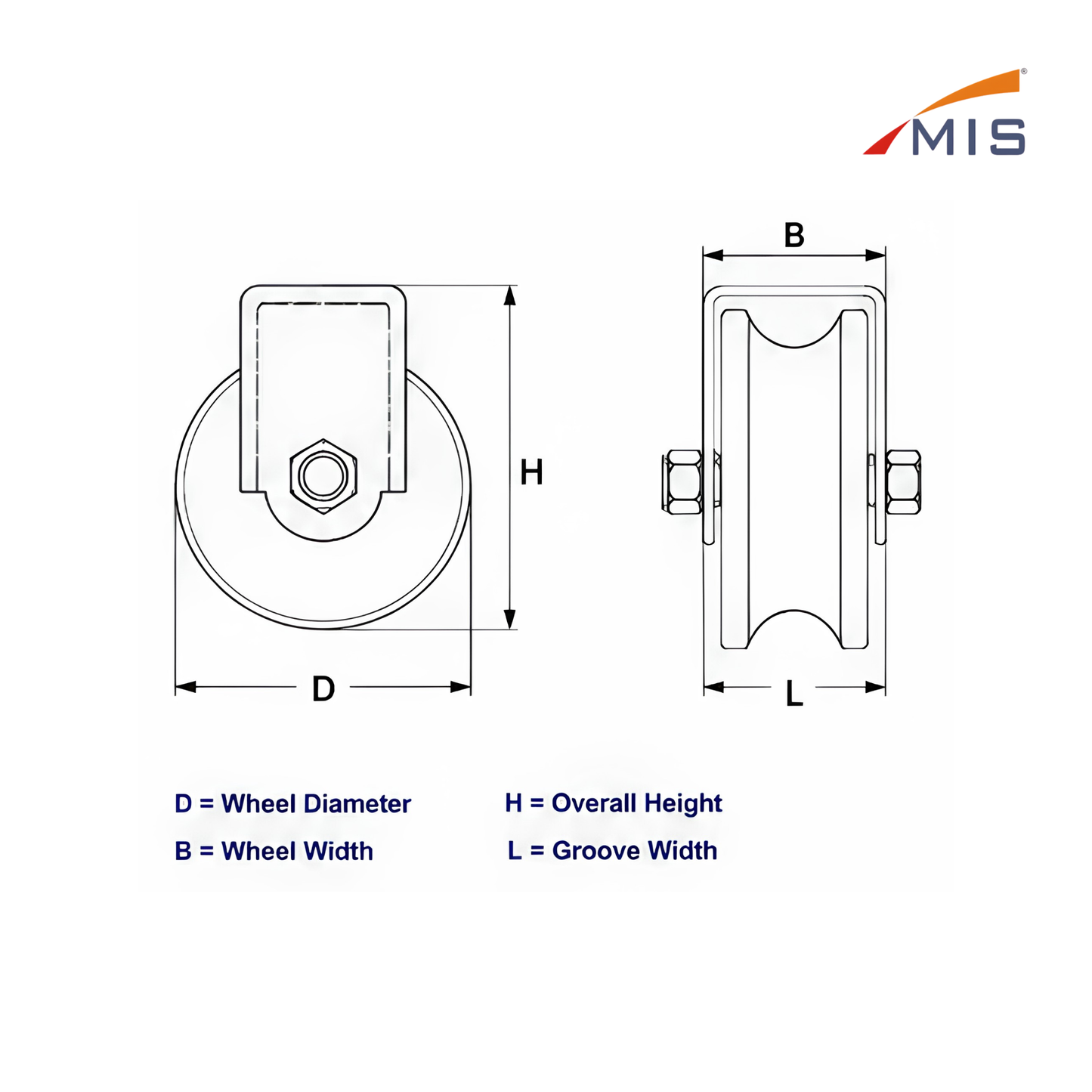 MS GATE WHEEL (V Type)