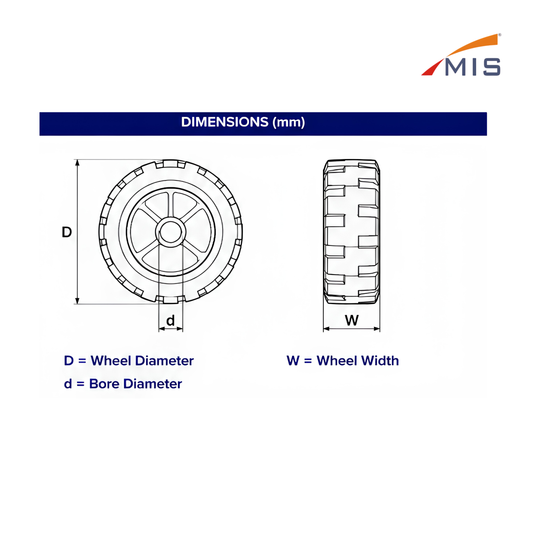 CI RUBBER WHEEL