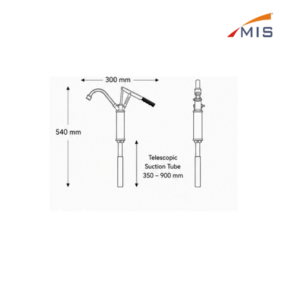 LEVER ACTION BARREL PUMP