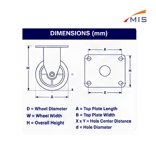 FABRICATED CASTER WHEEL (FIX)