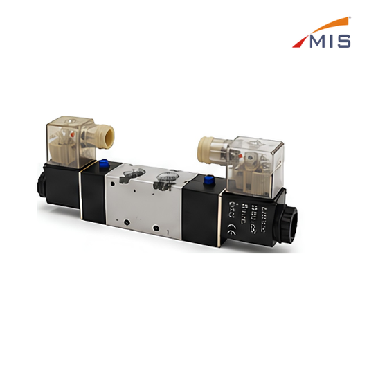 5/2 DOUBLE SOLENOID VALVE WITH AC220V COIL