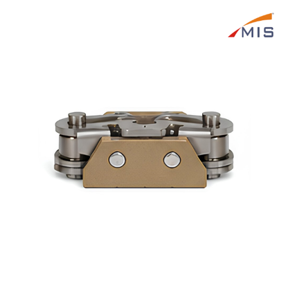 COMPLETE TRANSPORT CHAIN WITH SINTERED SLIDING PIECES