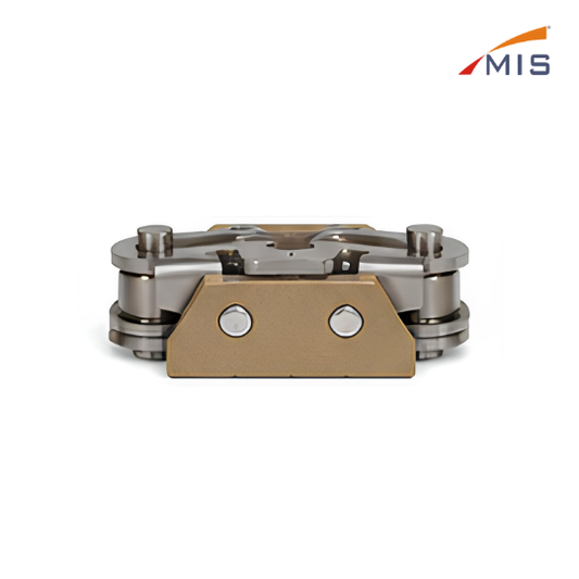 COMPLETE TRANSPORT CHAIN WITH SINTERED SLIDING PIECES