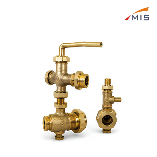 BOILER WATER LEVEL GAUGE COCK SET