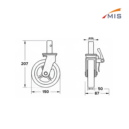 SCAFFOLD WHEEL