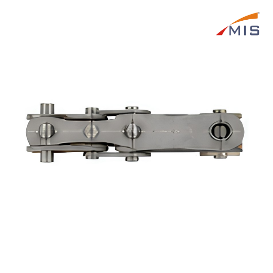 COMPLETE TRANSPORT CHAIN BEARING TYPE WITH SINTERED SLIDING PIECES