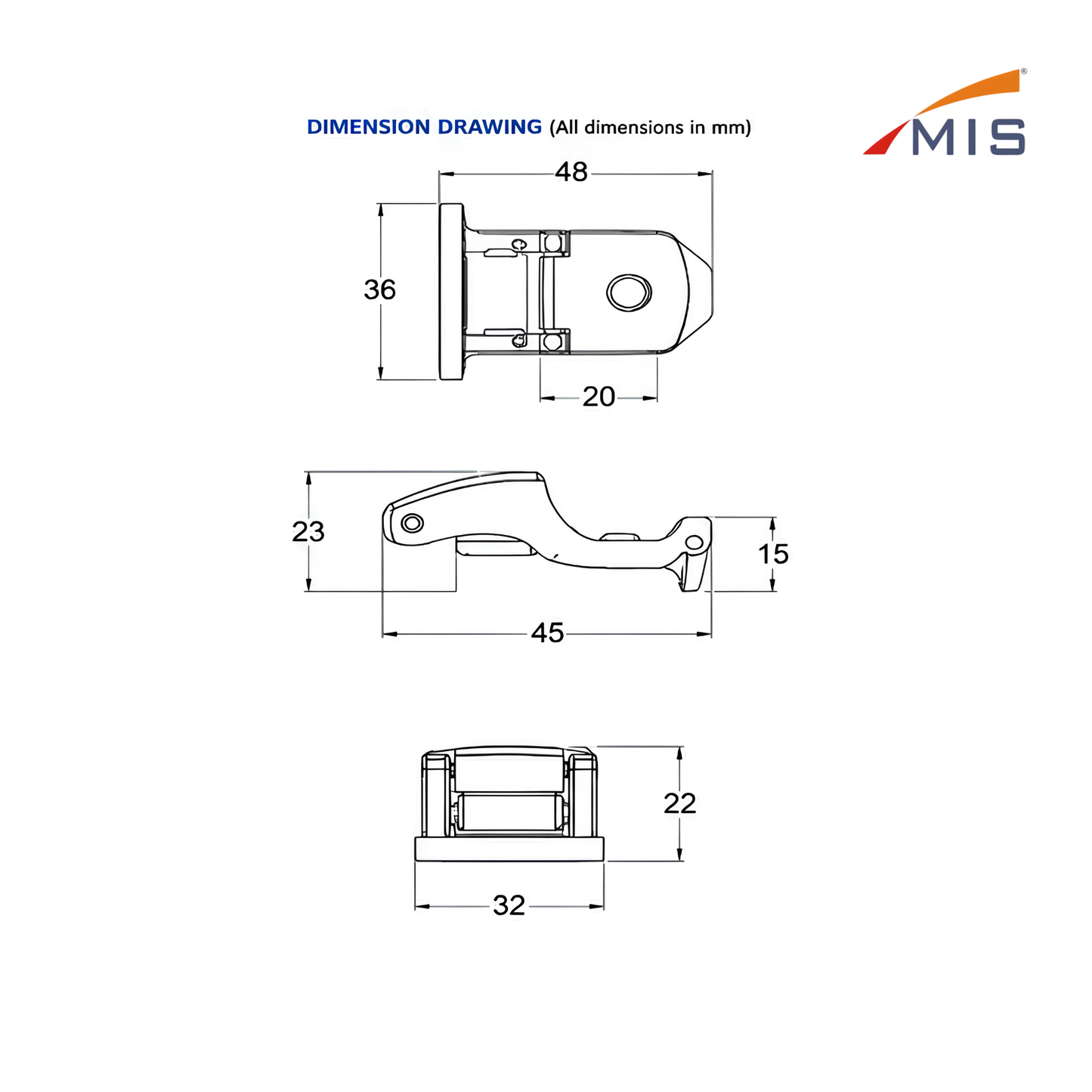 ALUMINIUM SMALL TYPE PINBLOCK