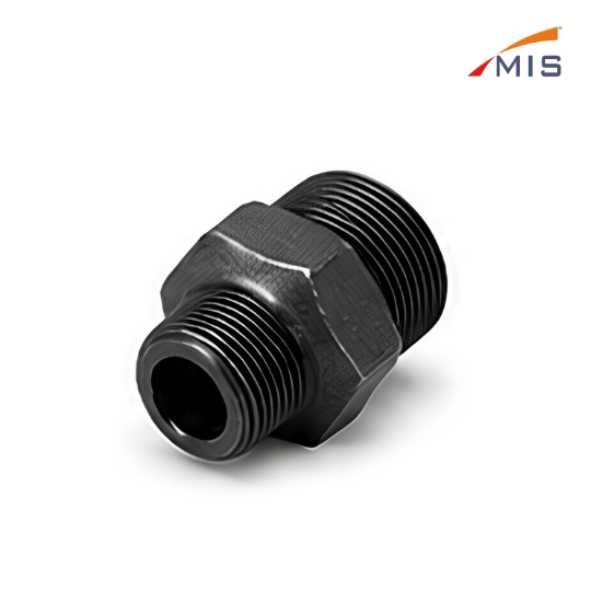 MS REDUCER HEX NIPPLE