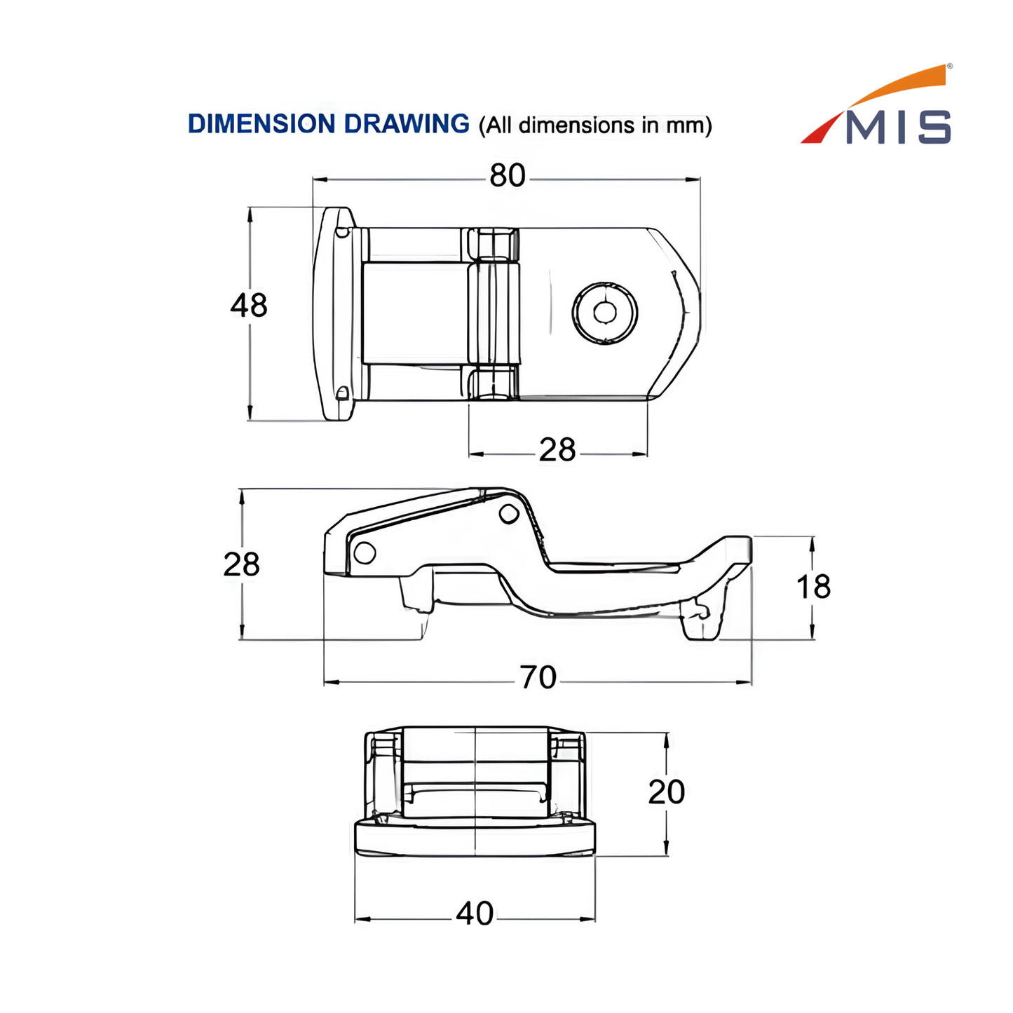 ALUMINIUM LIGHT TYPE PINBLOCK