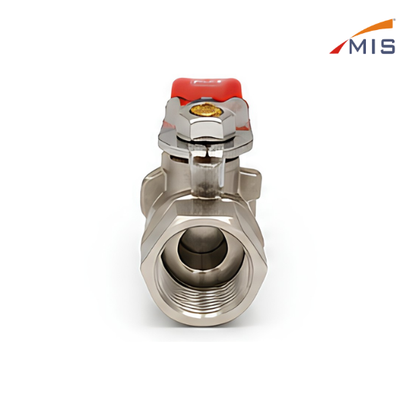 CHROME PLATED BRASS BALL VALVE