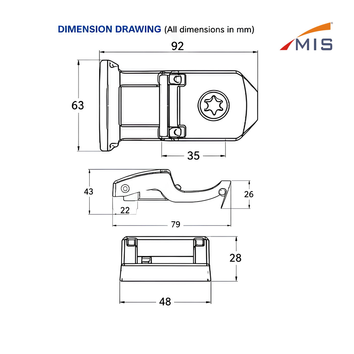 ALUMINIUM HEAVY TYPE PINBLOCK