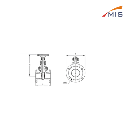 CS GATE VALVE (NO IBR) F/E
