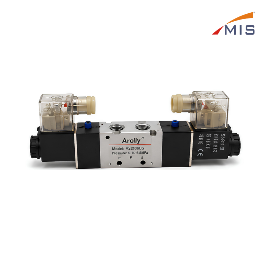 MITTAL INDUSTRIAL STORES PRODUCTS
5/2 double solenoid valve AC220V coil
Pneumatic double solenoid valve
AC220V coil solenoid valve by Mittal Industrial Stores
5/2 way pneumatic control valve
Industrial directional control valve
Double coil pneumatic valve 5/2 Double Solenoid Valve
AC220V Coil Solenoid Valve
Pneumatic Solenoid Valve
5/2 Way Directional Valve
Double Coil Solenoid Valve
Air Control Valve
Pneumatic Automation Valve
Directional Control Valve
Solenoid Valve Supplier India
Mittal Industrial Stores