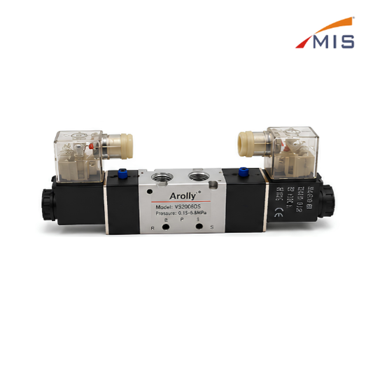 MITTAL INDUSTRIAL STORES PRODUCTS
5/2 double solenoid valve AC220V coil
Pneumatic double solenoid valve
AC220V coil solenoid valve by Mittal Industrial Stores
5/2 way pneumatic control valve
Industrial directional control valve
Double coil pneumatic valve 5/2 Double Solenoid Valve
AC220V Coil Solenoid Valve
Pneumatic Solenoid Valve
5/2 Way Directional Valve
Double Coil Solenoid Valve
Air Control Valve
Pneumatic Automation Valve
Directional Control Valve
Solenoid Valve Supplier India
Mittal Industrial Stores