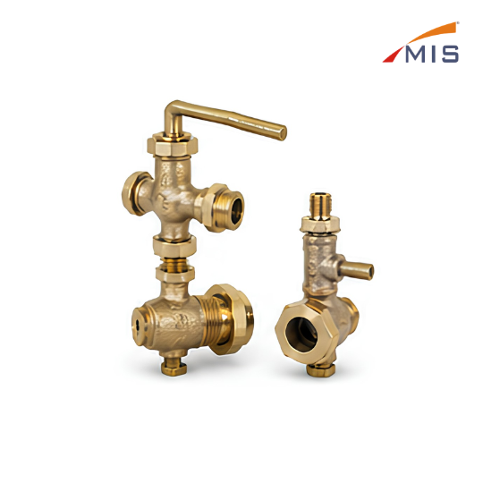 BOILER WATER LEVEL GAUGE COCK SET