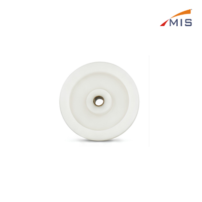 SOLID TROLLEY WHEEL WHITE