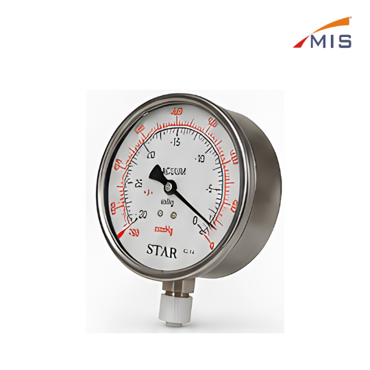 SS VACUUM PRESSURE GAUGE