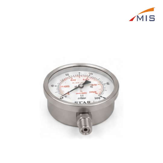 SS MC WC PRESSURE GAUGE