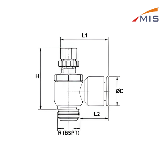 FLOW CONTROL ELBOW JSC (NSC)