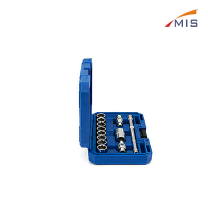 3/8" DRIVE SOCKET SET IN BLOW MOULDING BOX (20 PCS.)