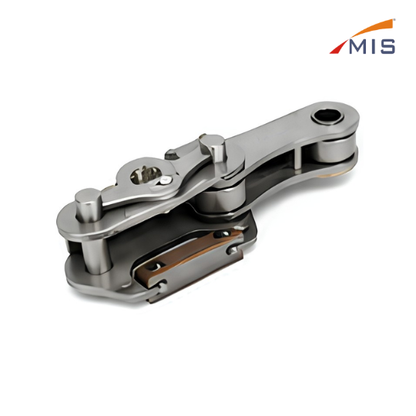COMPLETE TRANSPORT CHAIN BEARING TYPE WITH SINTERED SLIDING PIECES