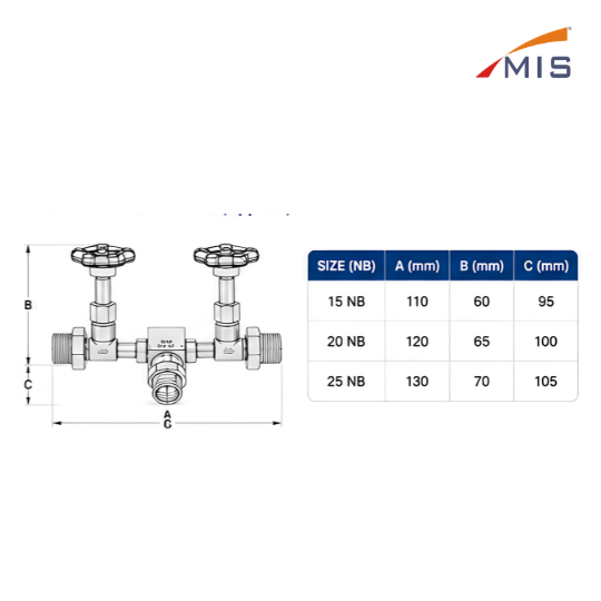 SS WATER LEVEL GAUGE SET