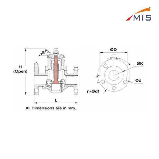 CS BLOW DOWN VALVE IBR F/E