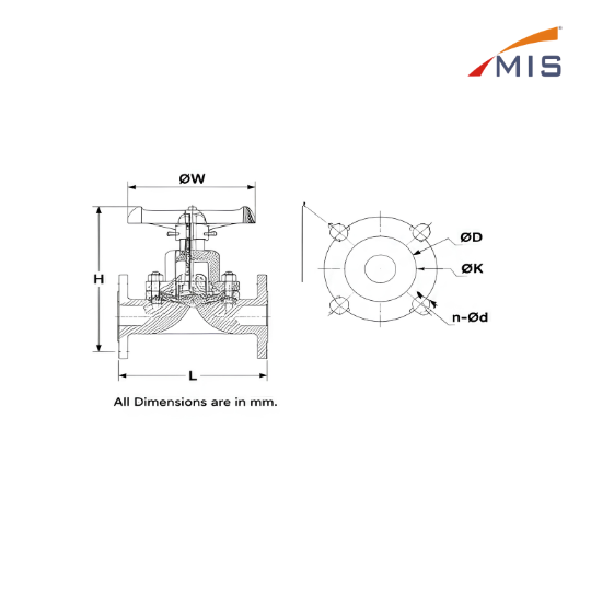 DIAPHRAGM VALVE