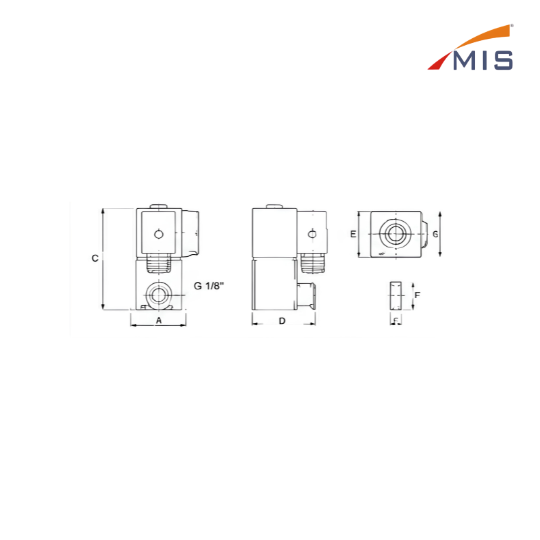V SERIES 2/2 SOLENOID VALVE