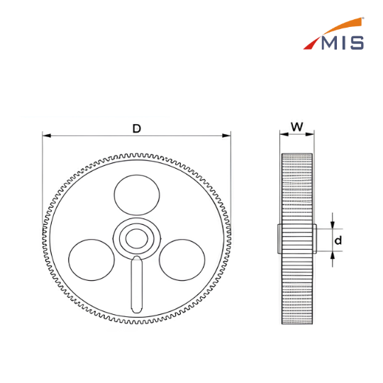 FOLDING HEAR (150 TEETH)
