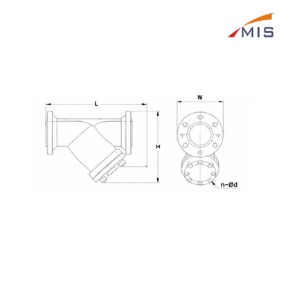 CI Y TYPE STRAINER F/E (IBR)