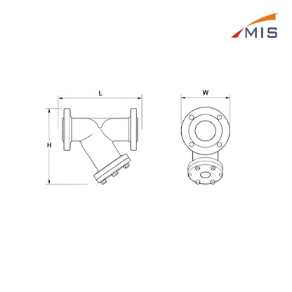 CI Y TYPE STRAINER F/E (NON IBR)