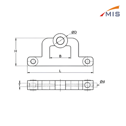 FOLDING CHAIN BRACKET