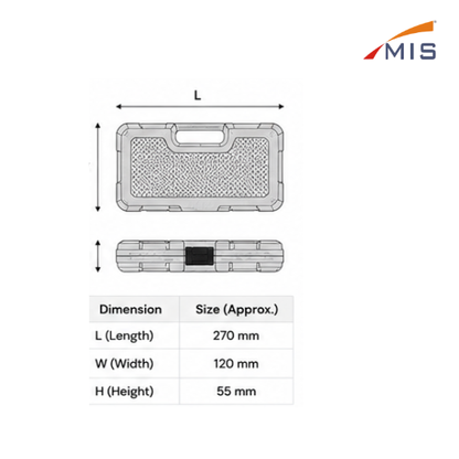 1/2" DRIVE DEEP SOCKET SET (11 PCS.)