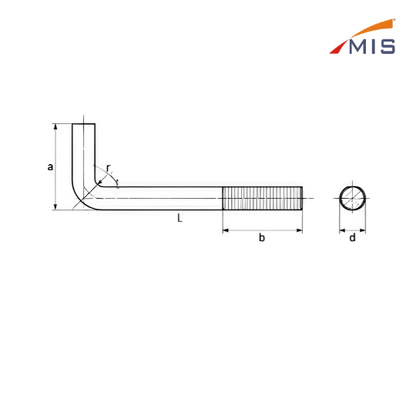 L-BOLT (FOUNDATION BOLT)