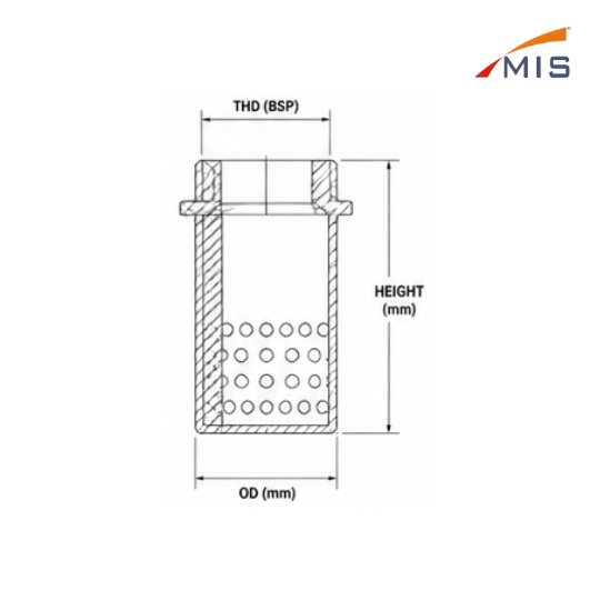 WATER SUCTION STRAINER