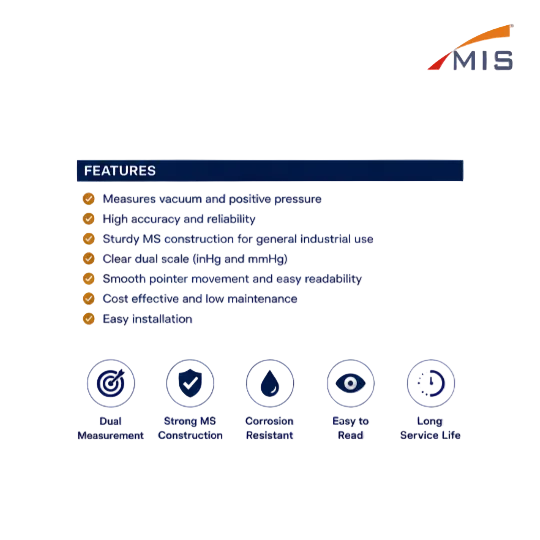 MS VACUUM PRESSURE GAUGE