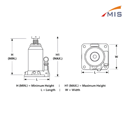 HYDRAULIC BOTTLE JACK