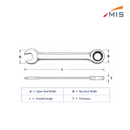 GEAR WRENCH COMBINATION SPANNER
