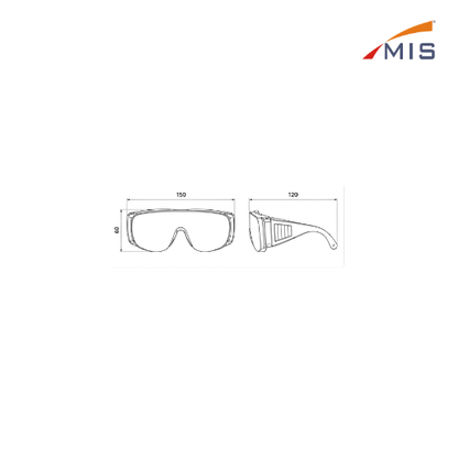 SAFETY GOGGLES (BLACK & WHITE)