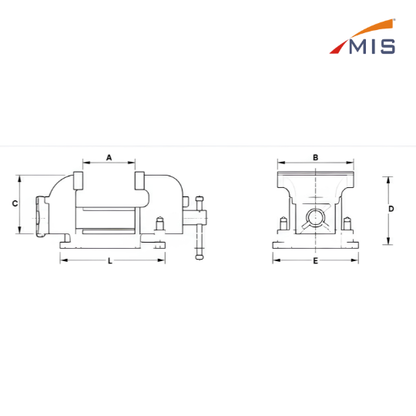 BENCH VICE FIXED BASE